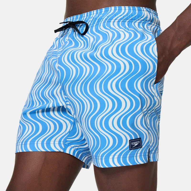 speedo Multi-Colour Men's Print Redondo Edge Volley Swimming Trunks for Men | Best Price UAE
